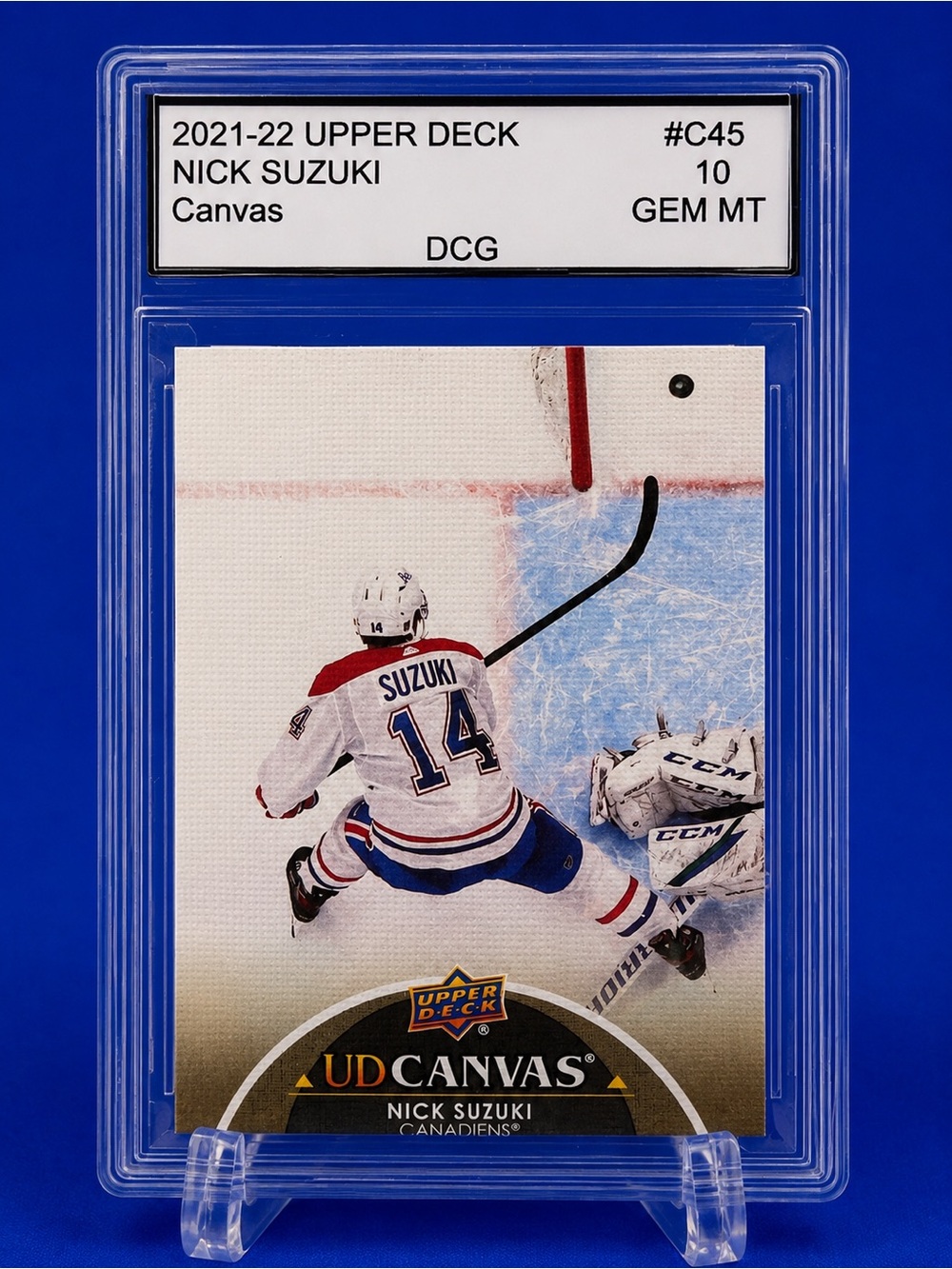 Nick Suzuki Montreal Canadiens 2021 Upper Deck